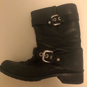 Stuart weitzman Moto-style boots